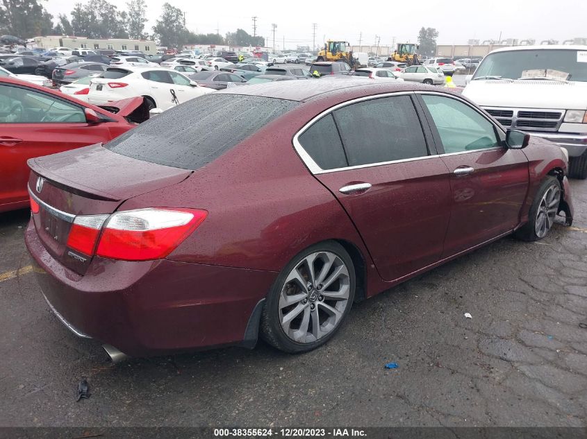 2014 HONDA ACCORD SPORT - 1HGCR2F53EA242544