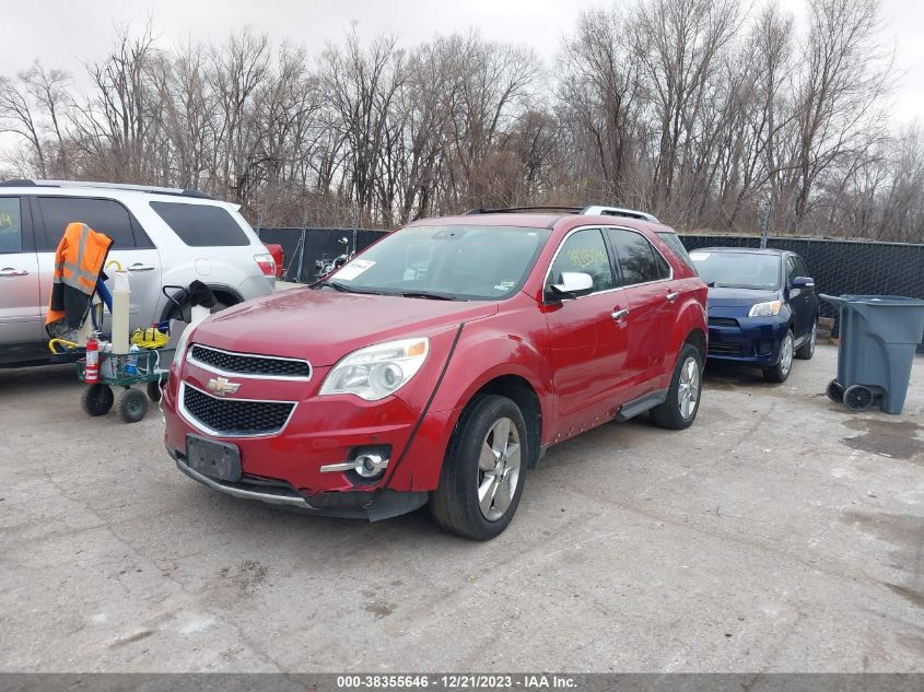 2013 CHEVROLET EQUINOX LTZ - 1GNFLGEK1DZ116434