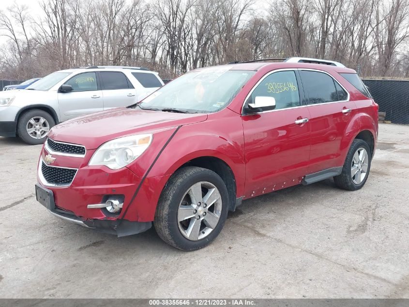 2013 CHEVROLET EQUINOX LTZ - 1GNFLGEK1DZ116434