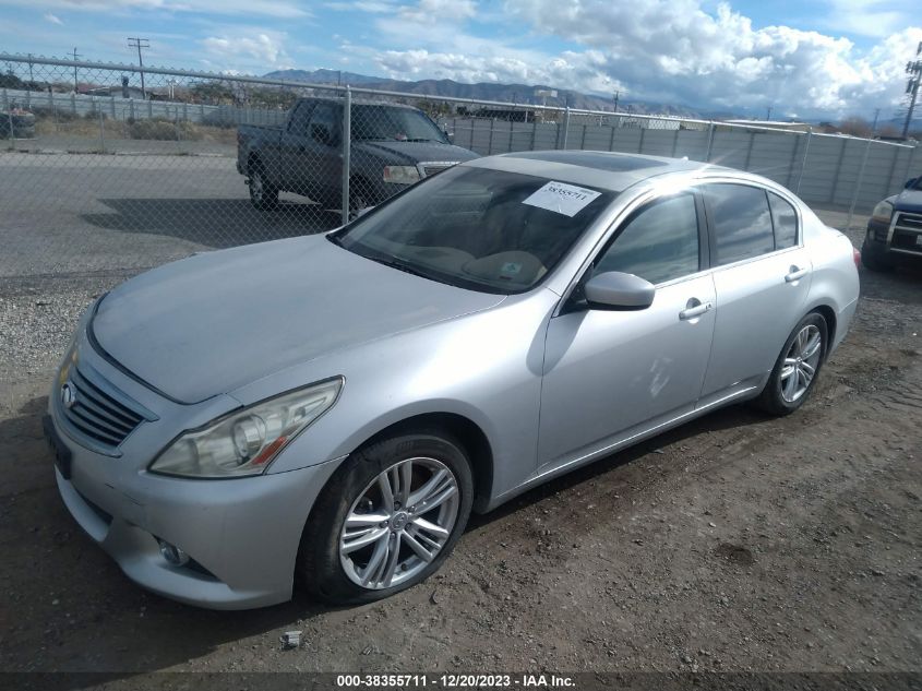 2013 INFINITI G37 JOURNEY JN1CV6AP5DM721705