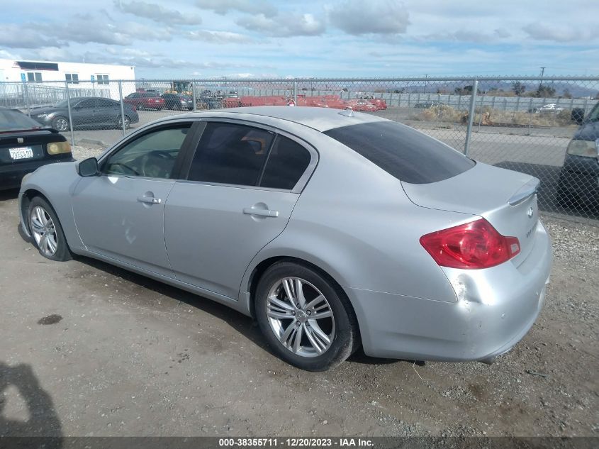 2013 INFINITI G37 JOURNEY JN1CV6AP5DM721705