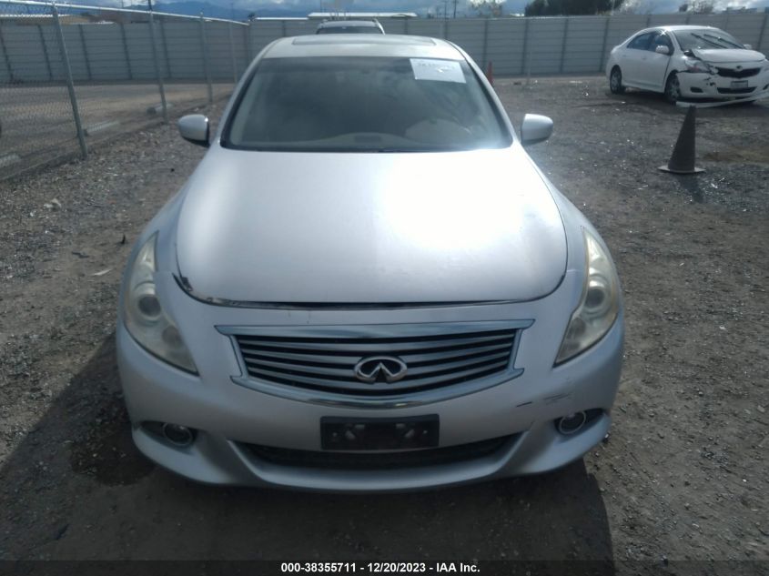 2013 INFINITI G37 JOURNEY JN1CV6AP5DM721705