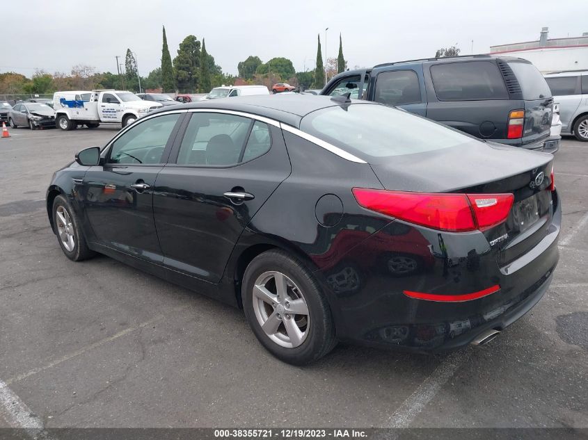 2015 KIA OPTIMA LX - 5XXGM4A73FG459746