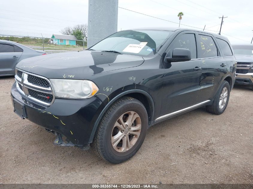2013 DODGE DURANGO SXT - 1C4RDHAG4DC571808