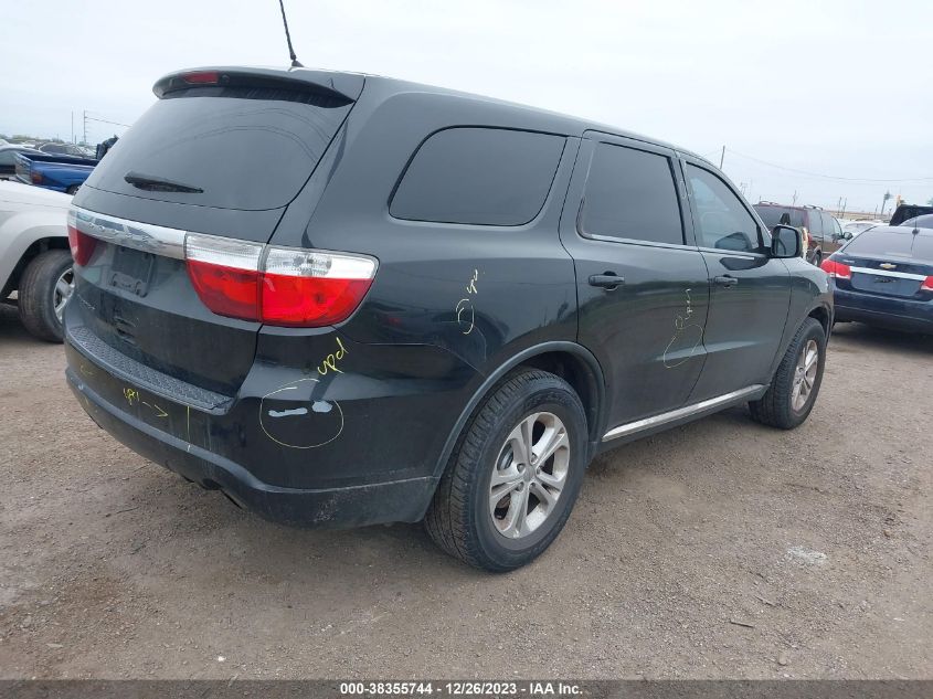 2013 DODGE DURANGO SXT - 1C4RDHAG4DC571808