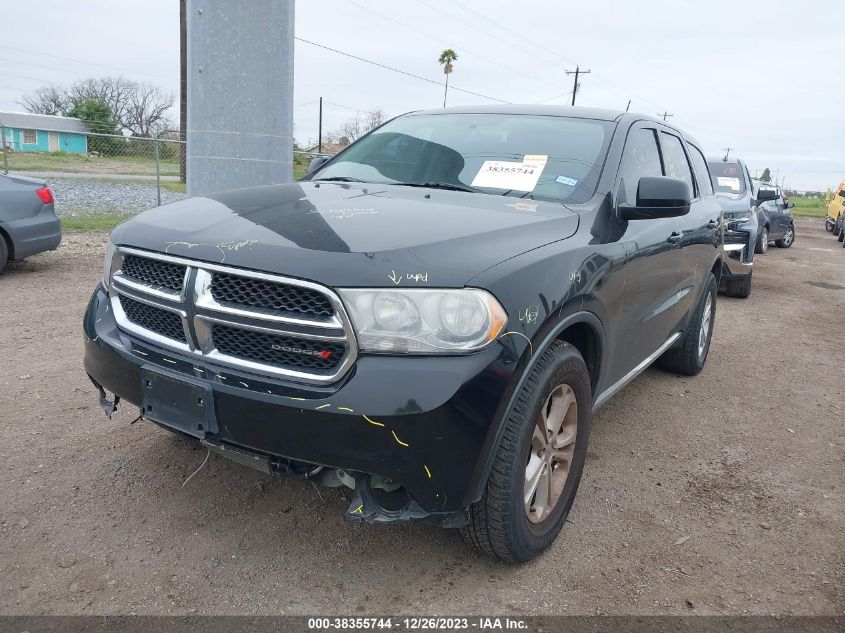 2013 DODGE DURANGO SXT - 1C4RDHAG4DC571808