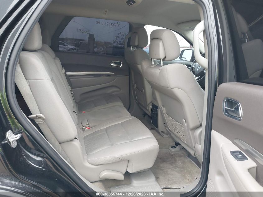 2013 DODGE DURANGO SXT - 1C4RDHAG4DC571808