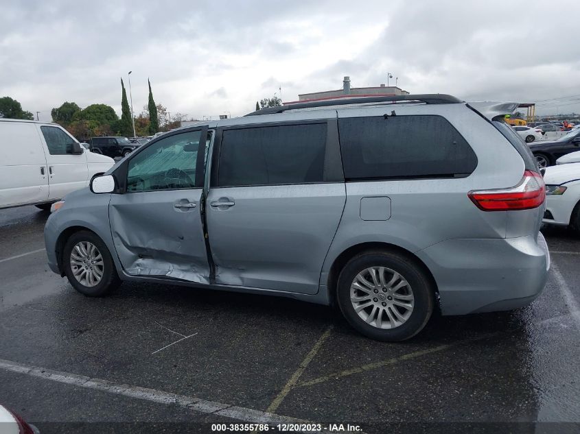 2016 TOYOTA SIENNA XLE/LIMITED - 5TDYK3DC4GS693505