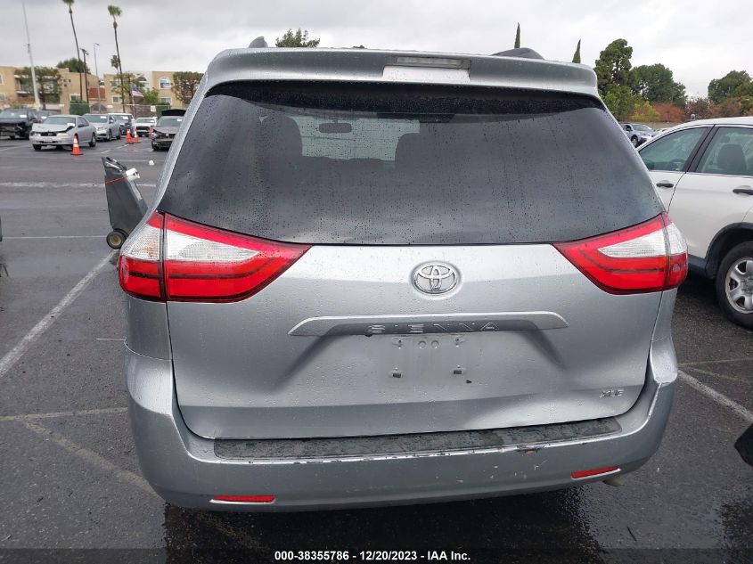 2016 TOYOTA SIENNA XLE/LIMITED - 5TDYK3DC4GS693505