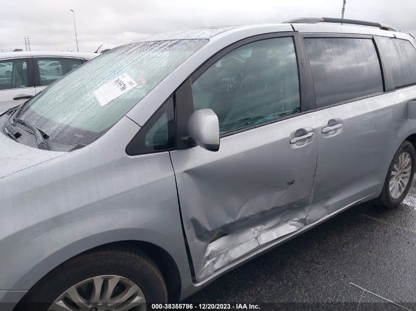 2016 TOYOTA SIENNA XLE/LIMITED - 5TDYK3DC4GS693505