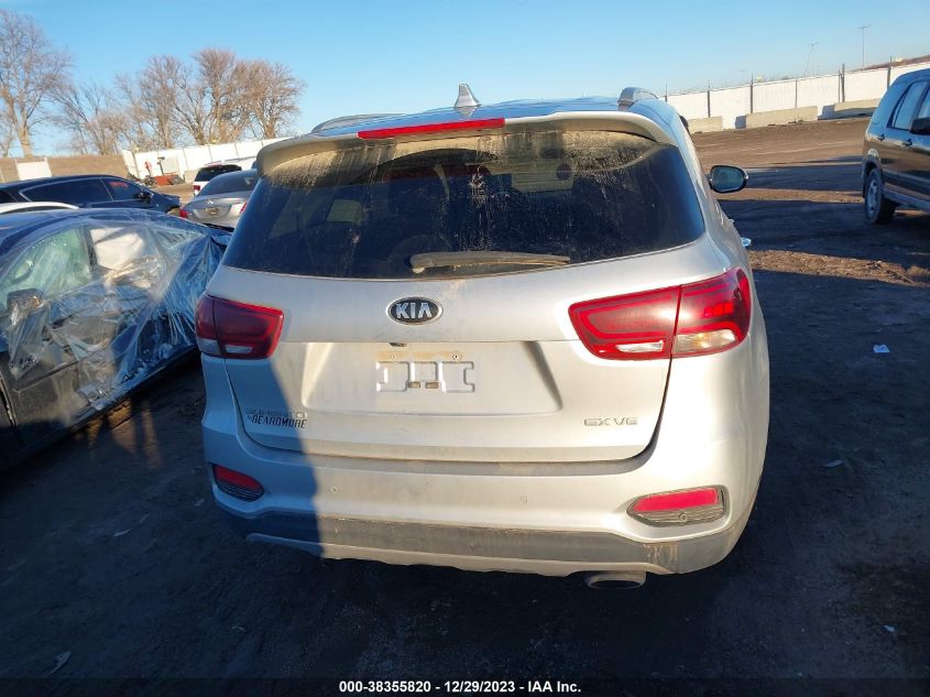 2019 KIA SORENTO 3.3L EX - 5XYPHDA56KG507491