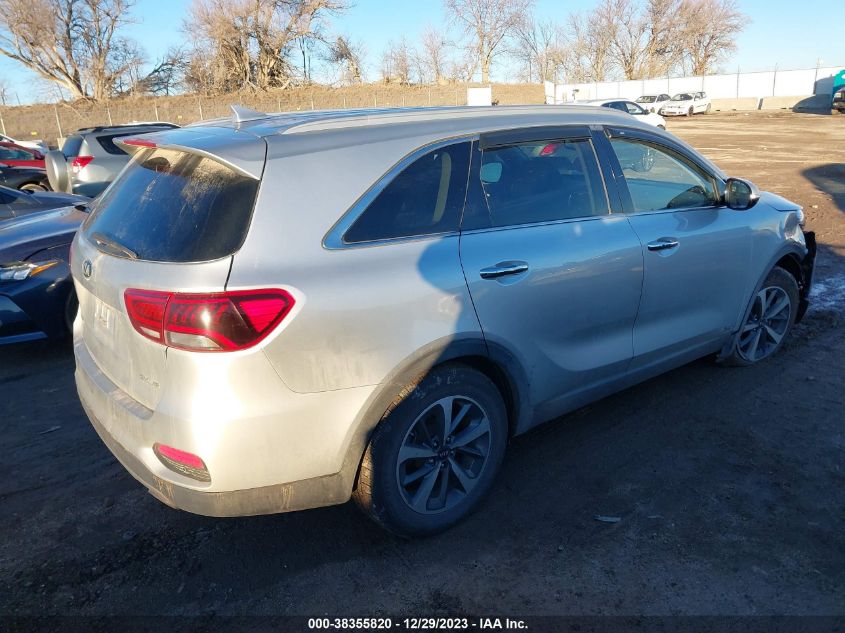 2019 KIA SORENTO 3.3L EX - 5XYPHDA56KG507491