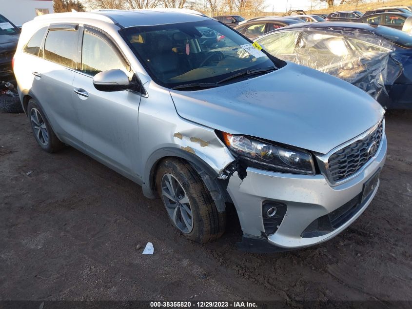 2019 KIA SORENTO 3.3L EX - 5XYPHDA56KG507491