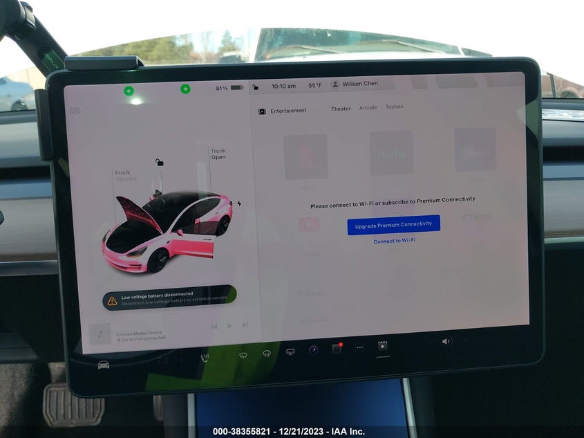 VIN 5YJ3E1EB6LF741693 2020 TESLA MODEL 3