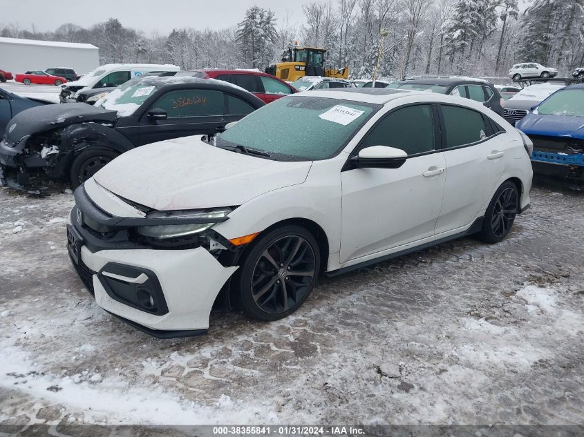 2020 HONDA CIVIC SPORT TOURING - SHHFK7H94LU402821