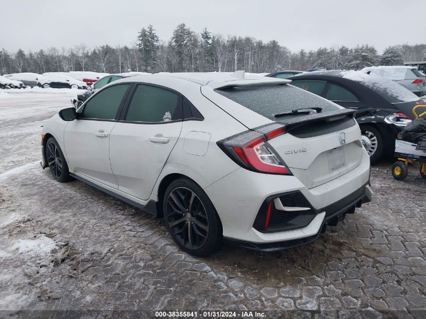 2020 HONDA CIVIC SPORT TOURING - SHHFK7H94LU402821