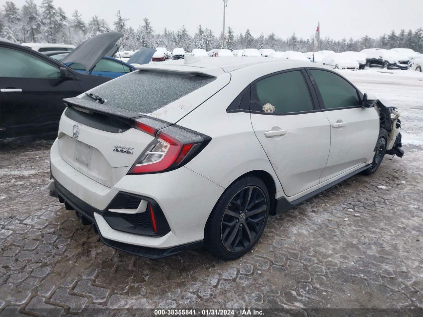 2020 HONDA CIVIC SPORT TOURING - SHHFK7H94LU402821