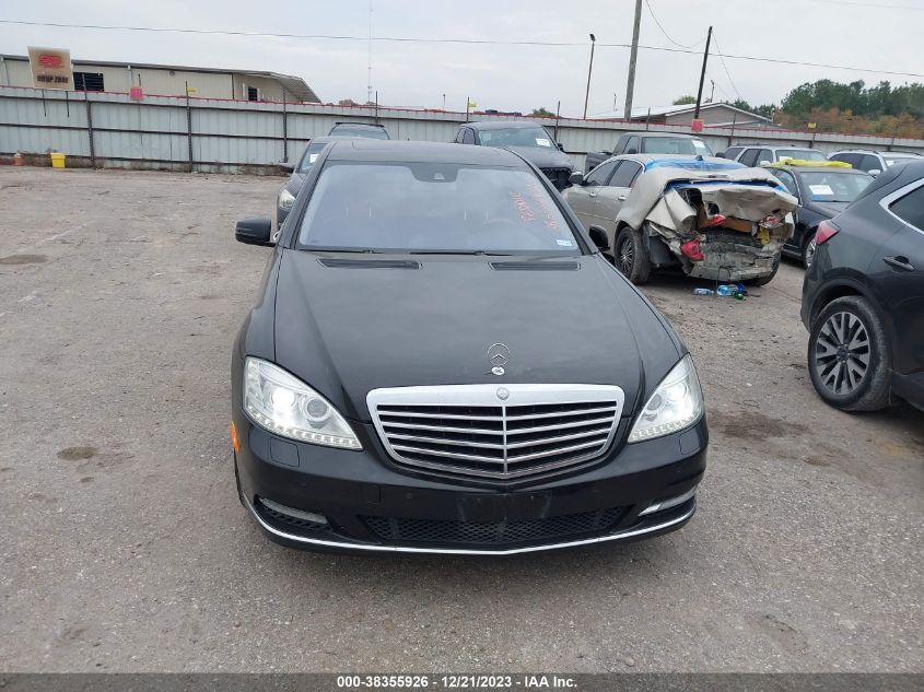 2013 MERCEDES-BENZ S 550 WDDNG7DB6DA505486