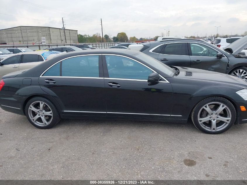 2013 MERCEDES-BENZ S 550 WDDNG7DB6DA505486