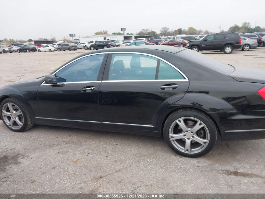 2013 MERCEDES-BENZ S 550 WDDNG7DB6DA505486