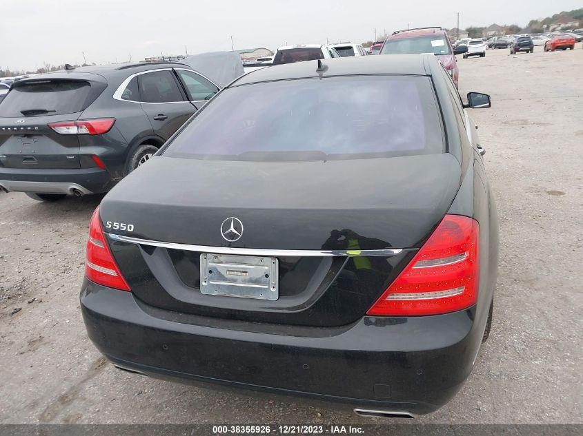 2013 MERCEDES-BENZ S 550 WDDNG7DB6DA505486