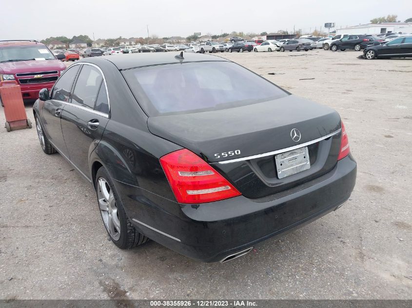 2013 MERCEDES-BENZ S 550 WDDNG7DB6DA505486