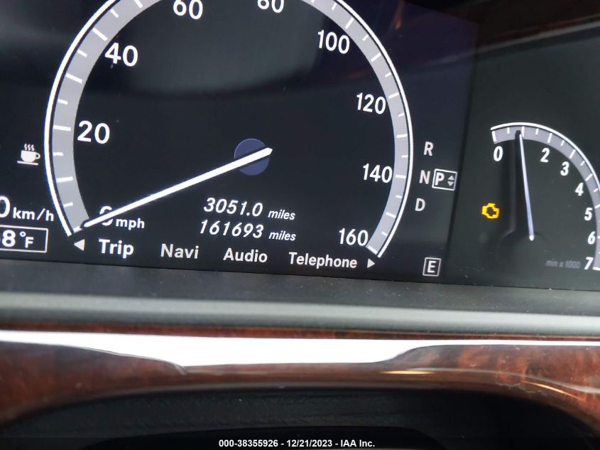 2013 MERCEDES-BENZ S 550 WDDNG7DB6DA505486