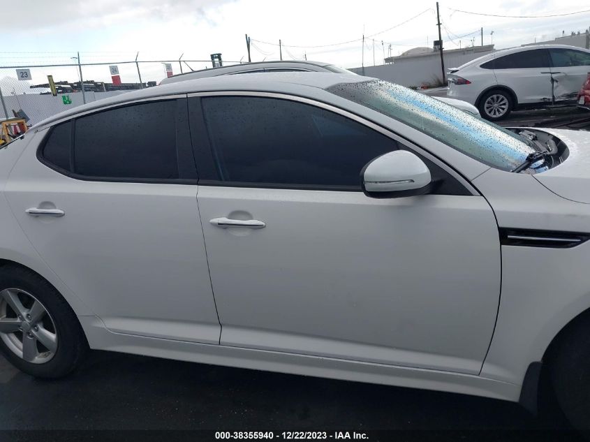 2015 KIA OPTIMA LX - 5XXGM4A75FG424576