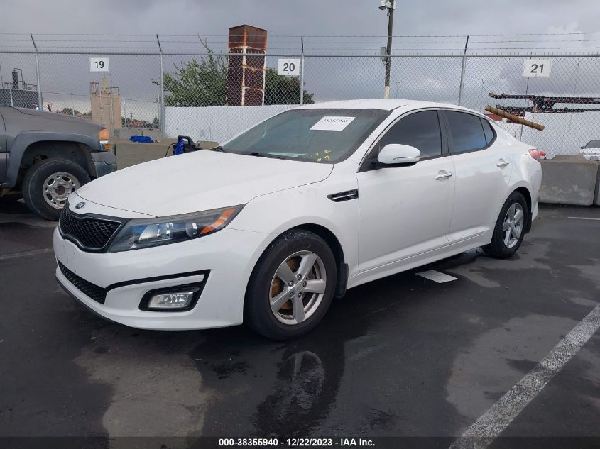 2015 KIA OPTIMA LX - 5XXGM4A75FG424576