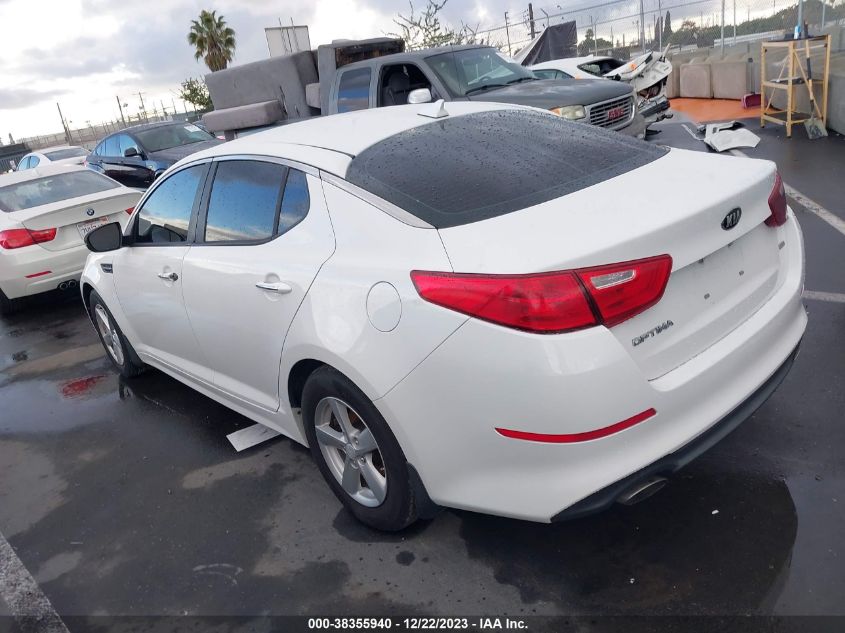 2015 KIA OPTIMA LX - 5XXGM4A75FG424576