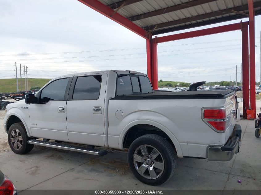 2013 FORD F-150 LARIAT - 1FTFW1CT9DKD03454