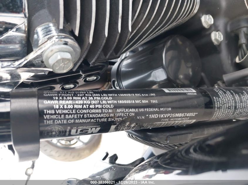 2021 HARLEY-DAVIDSON FLHRXS - 1HD1KVP26MB674052