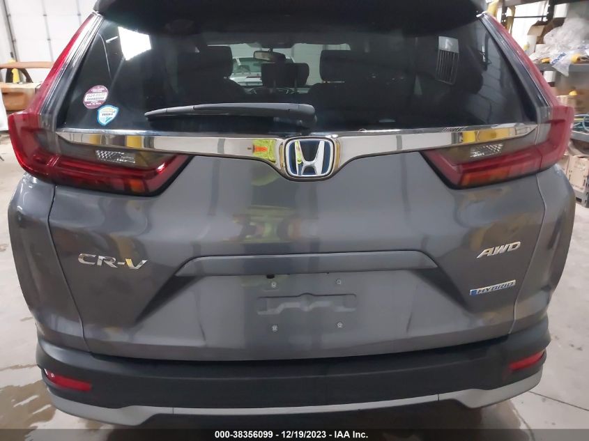 2022 HONDA CR-V HYBRID EX-L - 5J6RT6H88NL021447