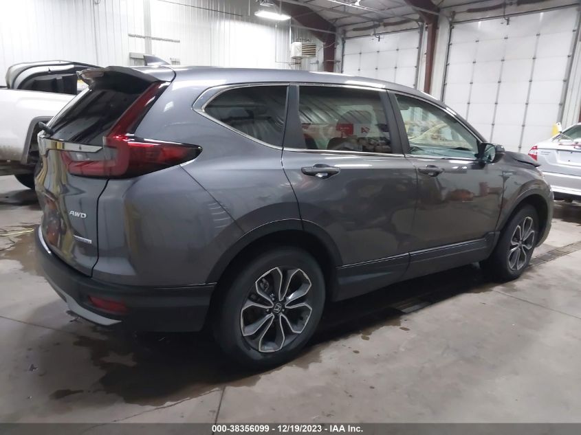 2022 HONDA CR-V HYBRID EX-L - 5J6RT6H88NL021447