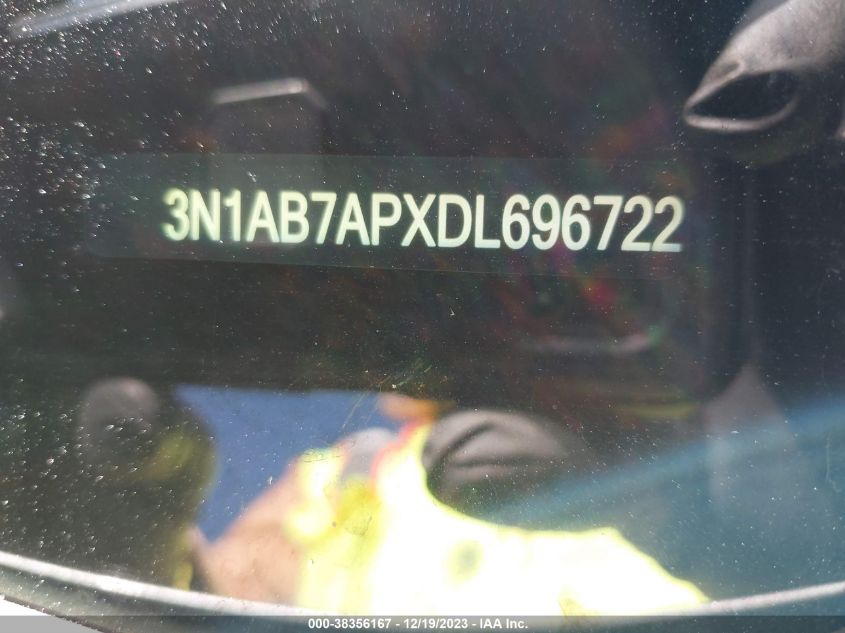 2013 NISSAN SENTRA SR - 3N1AB7APXDL696722