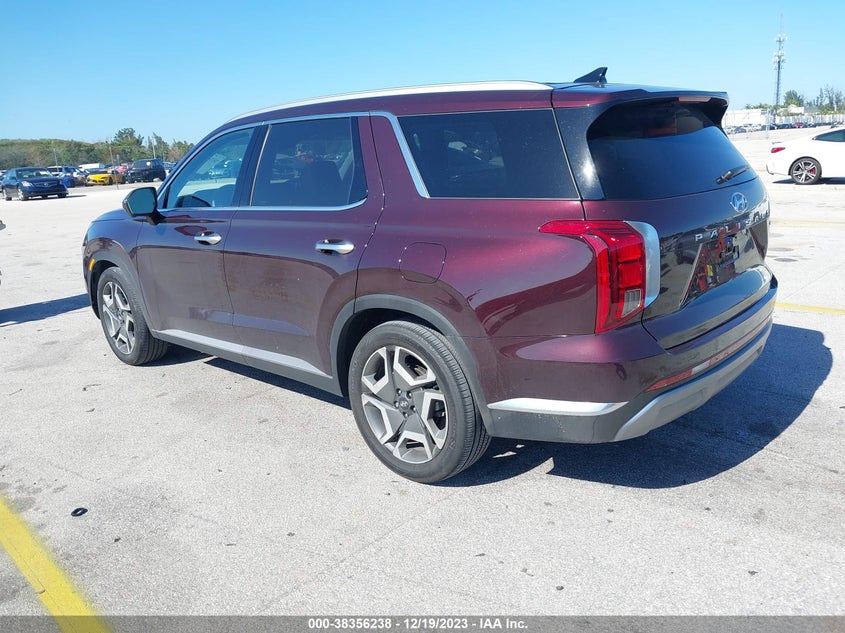 VIN KM8R5DGE5PU515883 2023 HYUNDAI PALISADE LIMITED