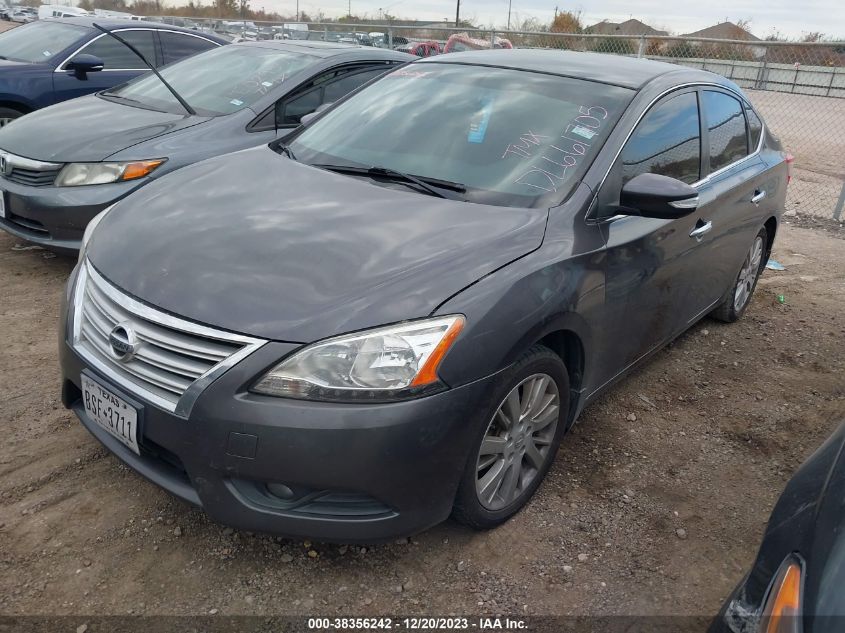 2013 NISSAN SENTRA SL - 3N1AB7AP0DL661705