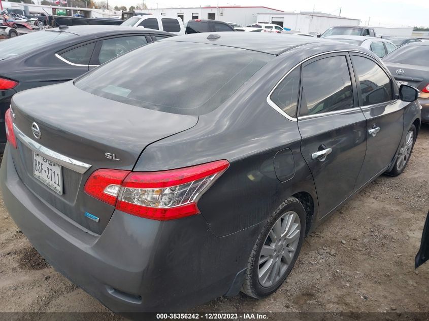 2013 NISSAN SENTRA SL - 3N1AB7AP0DL661705