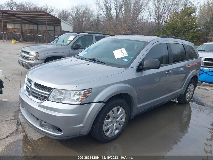 VIN 3C4PDCAB0HT554822 2017 DODGE JOURNEY SE