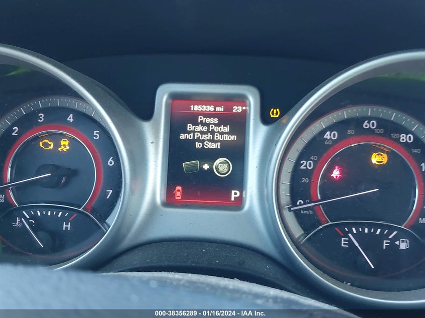 VIN 3C4PDCAB0HT554822 2017 DODGE JOURNEY SE