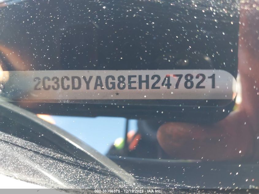 2014 DODGE CHALLENGER SXT - 2C3CDYAG8EH247821