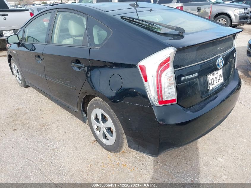 2015 TOYOTA PRIUS FOUR - JTDKN3DUXF1927163