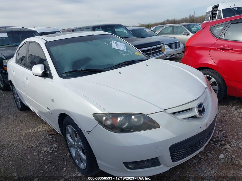 Aukcja sprzedaży 2007 Mazda Mazda3 S Touring, vin: JM1BK323471707392, numer aukcji: 38356593