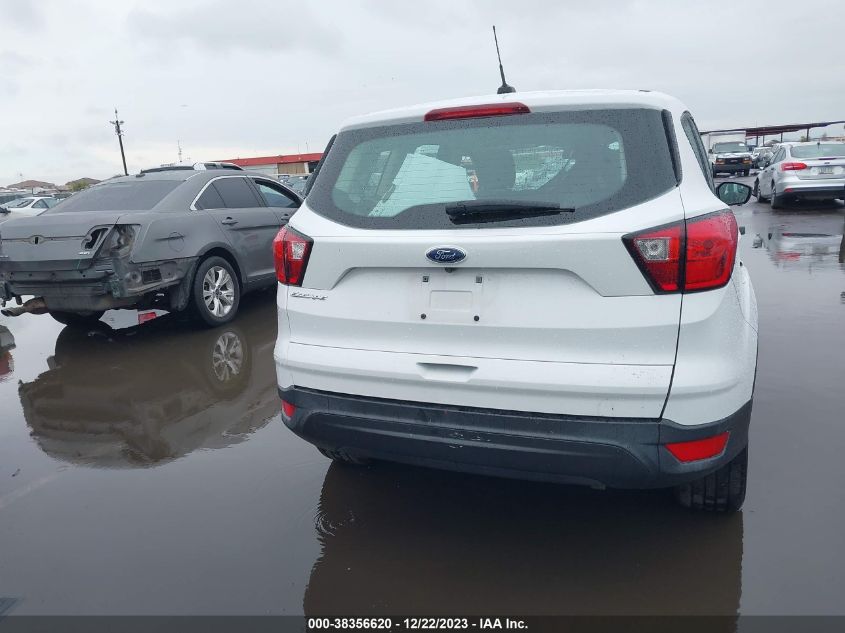 2019 FORD ESCAPE S - 1FMCU0F79KUC34750