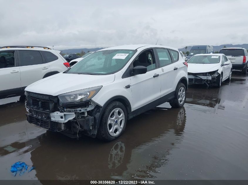 2019 FORD ESCAPE S - 1FMCU0F79KUC34750