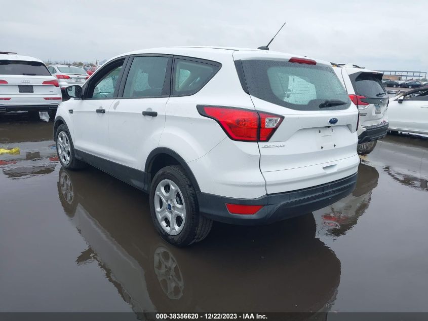 2019 FORD ESCAPE S - 1FMCU0F79KUC34750