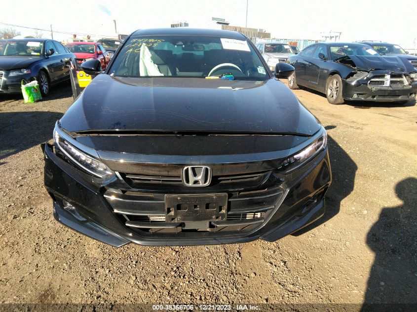 2022 HONDA ACCORD SPORT - 1HGCV1F34NA071727