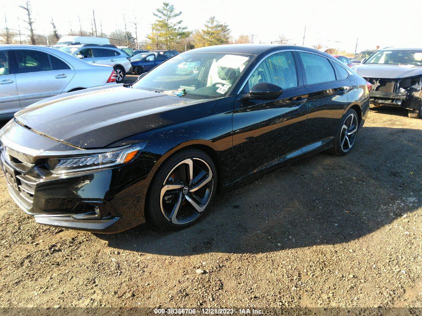 2022 HONDA ACCORD SPORT - 1HGCV1F34NA071727