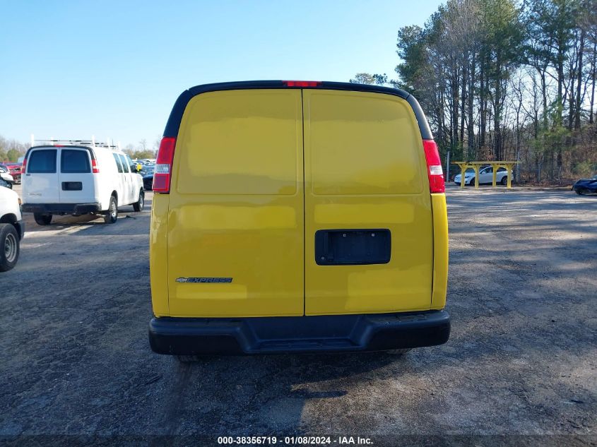 2019 CHEVROLET EXPRESS 2500 WORK VAN 1GCWGAFP2K1336682
