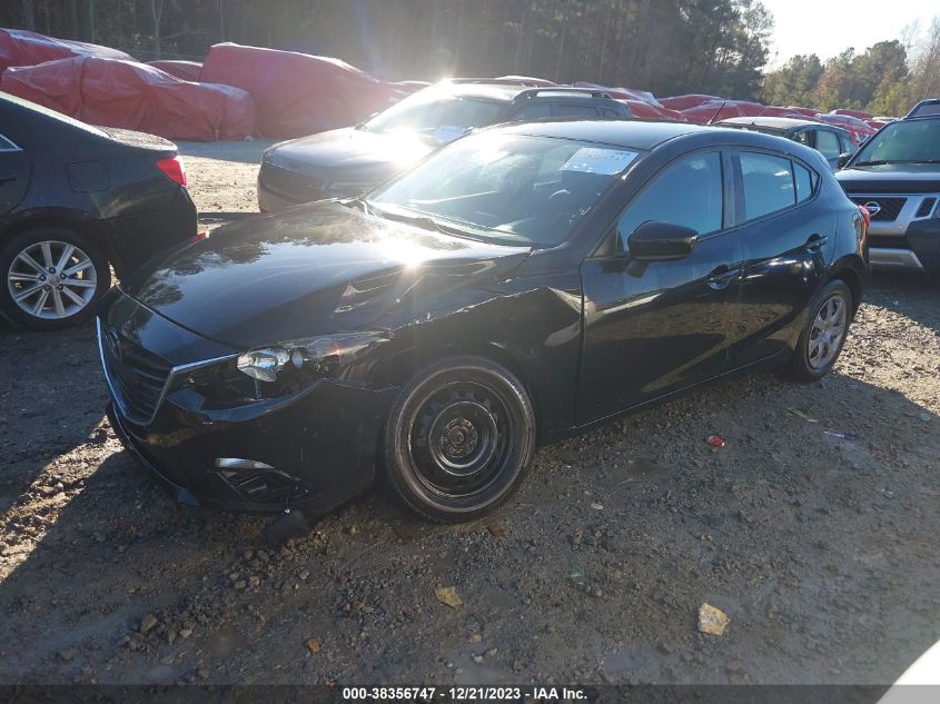 2014 MAZDA MAZDA3 I SPORT - JM1BM1K75E1155965